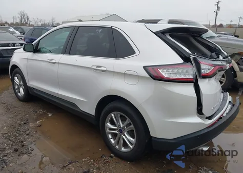 2016 Ford Edge Sel из США, поврежденный, VIN 2FMPK3J93GBB82224